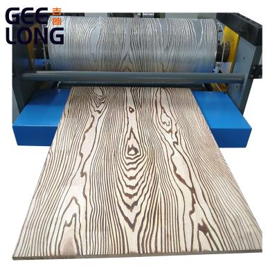 China Embossing Embossing Plywood Machine MDF Machine Plywood for sale