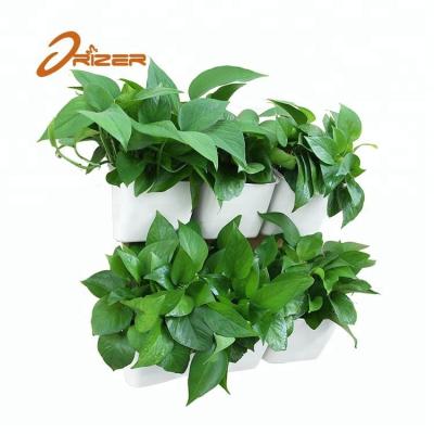 China Biodegradable Garden Hanging Biodegradable Indoor Plastic Planters for sale