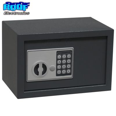 China Solid Steel ROOF CE Approved Home And Office Digital Code Electronic Safe Box for sale