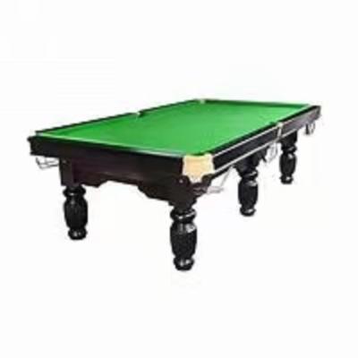 China Modern style pockect leather pool table maker-supplier price outdoor luxury 8ft7ft indoor pool table 9ft design for family for sale