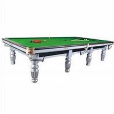 China Whip pocket snooker ball table / 12ft high quality billiard pool table for sale