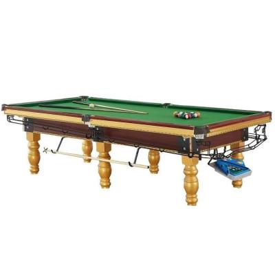 China Whip pocket international standard high quality green slate 12ft pool billiard table for wholesale for sale