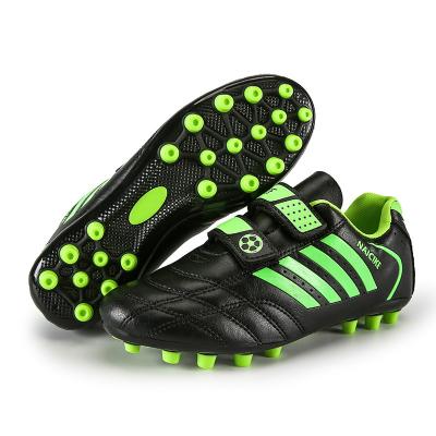 China Fashion\Comfortable\Durable Football Boots Soccer Shoes For Kids Soccer Boots Firm Cheap Ground Soccer Boots For Boys Girls for sale