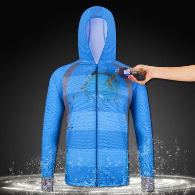 China New Style Dirt-resistant Sunscreen Anti-UV Long Sleeve Fishing Clothes Waterproof Cold Fishing Shirts for sale