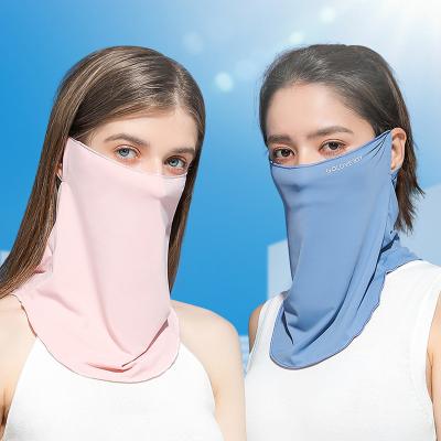 China Polyester Outdoor Headwear Bandana Sports Sunscreen Face Breathing Cover for sale