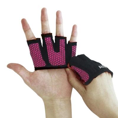 China Silicone Ready To Ship Sports Gloves Weight Lifting Gym Grips Gym Hand Palm Protector Gloves for sale