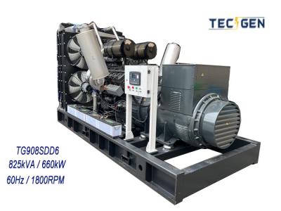 China 660 kW Dieselmotorgenerator 1800 Rpm Dieselgenerator mit 6-Zylinder-Dieselmotor zu verkaufen