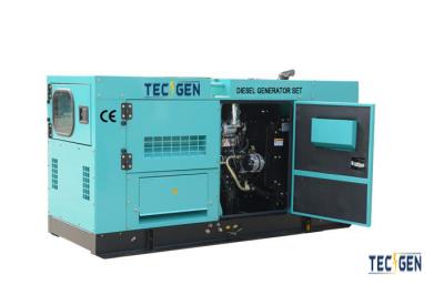 China 22kW generador de energía en espera silencioso generador diesel chino cerrado alimentado por Quanchai en venta