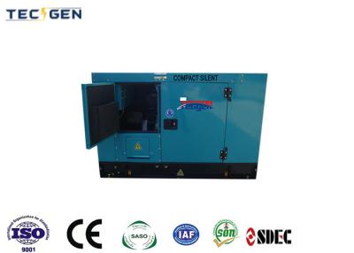 China Compact 11kW silent genset 3 cylinder diesel genset powered by SDEC diesel engine en venta