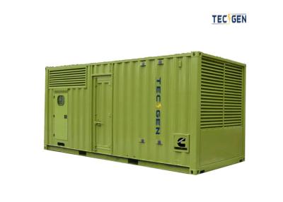 China 640kW Container silent generator silent Cummins genset for bank emergency power use zu verkaufen