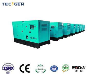 China 50kVA 1800rpm Weichai generador diesel con techo insonorizado para uso exterior en venta