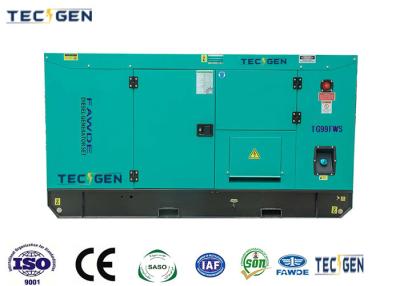 China Silent 72kW Power Generators FAWDE Genset With Stamford Design Alternator For Africa Power en venta