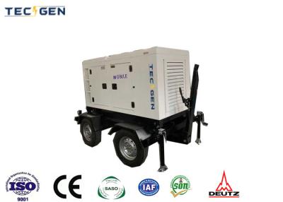 China 60kVA Mobile Trailer Generator 48kW Mobile Genset With 4 Wheels For Easy Movable Operation for sale