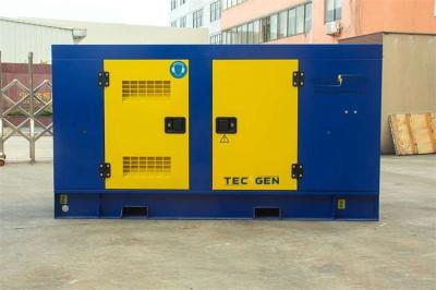 China Soundproof 22kW Electric Generator Cummins Genset With Outdoor Use Weather Proof Canopy zu verkaufen