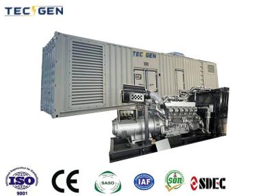 China Container soundproof 1800kW generator heavy duty genset for big business center use en venta