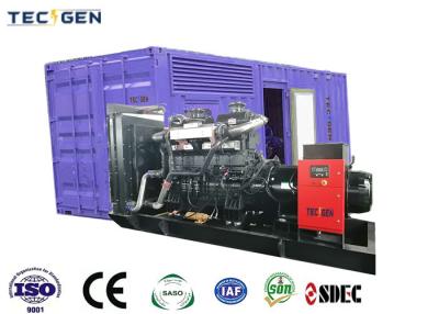 China 1125kVA China engine genset SDEC diesel genset with 20ft container silent canopy for heavy duty use en venta