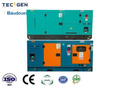 중국 Baudouin 80kW Silent Diesel Generator Set With 72dba Soundproof Canopy For Industria Use 판매용