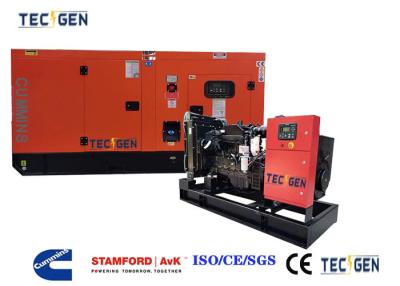 China 60Hz 72kW power generator silent power genset driven by Cummins engine with integrated fuel tank for sale