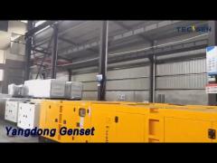 Diesel Engine Yangdong Genset 25kVA 20kW Soundproof Trailer Type