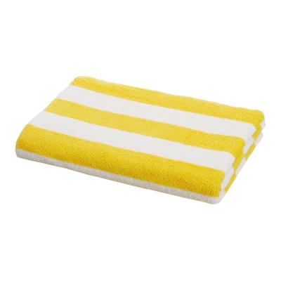 China Beach Hotel Quick Dry Eco - Friendly Soft Nonwoven Bath Towel for sale