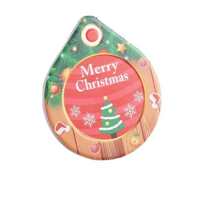 China CLASSIC Christmas Gift Ceramic Coaster Can Be Customized Logo Combination Dining Mat for sale