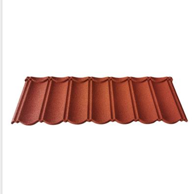 China Best Price Waterproof Fireproof High Quality Materials Colored Stone Coated Metal Colored Stone Roof Tiles for sale