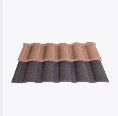 China Factory Wholesale Color Stone Waterproof Fireproof Coated Roofing Tile Metal Roof Tiles Metal Steel Tile for sale