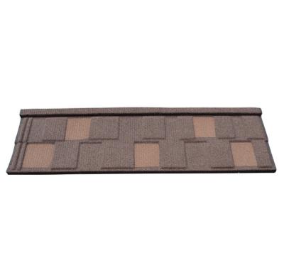 China New product waterproof fireproof materials China colorful stone coated metal roof tiles covers promotion roof tile for sale