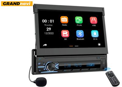 China Wired Carplay Single Din Car Radio Android Auto Android Spiegelverknüpfung Auto Stereo MP5 zu verkaufen