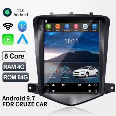 China 9.7inch Chevrolet Cruze Radio Featuring Android 11 Touch Screen for sale