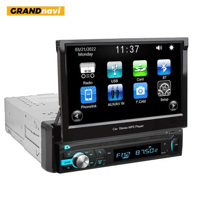 China Universal 1Din 7 pulgadas MP5 Radio de coche pionero BT enlace telefónico FM SD USB AUX AUTO Radio de coche estéreo Audio DVD pagador en venta