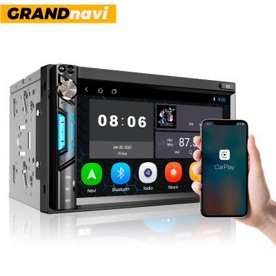 China 2Din MP5 Car Stereo Carplay 7 Inch Universal Touch Screen MP5 Car Stereo Wince System for sale