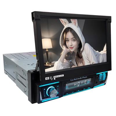 중국 유니버설 7인치 HD LCD 디스플레이 자동차 라디오 BT GPS 내비게이션 멀티미디어 미러 링크 자동차 미디어 플레이어 판매용