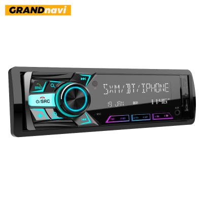 中国 GRANDnavi ユニバーサルシングルディン MP3 カーラジオ カラフルライト 物理ボタン FM Aux USB TF カード BT 販売のため