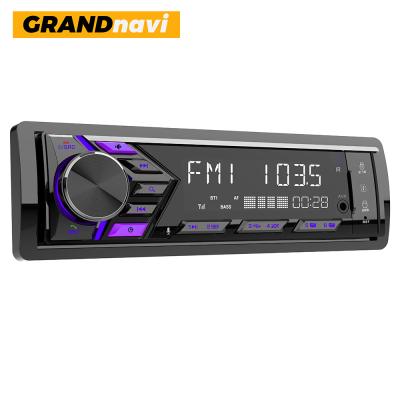 China Customization RTS Single Din Car Radio Universal 1Din MP3 Build In Car Radio BT For Car Player for sale