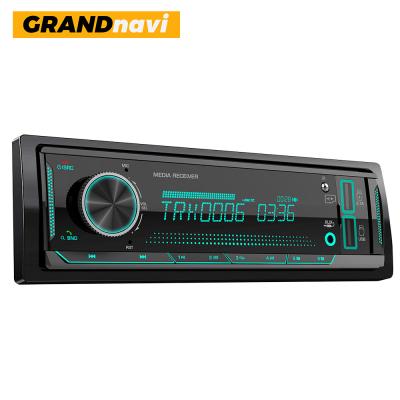 China GRANDnavi Bluetooth 12v en el panel 1 Din Fm Aux en el receptor Sd Usb Car Mp3 Player Estéreo Autoradio Car Radio en venta