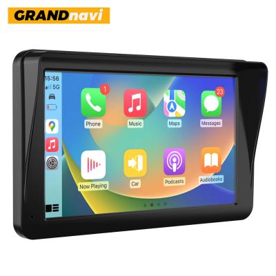 China GRANDnavi Universal 7Inch eingebauter Bildschirm IPS 2.5D-Bildschirm Linux-System mit Standard BT TF Android Auto CarPlay zu verkaufen