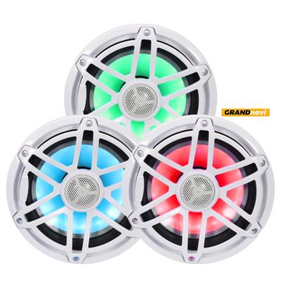 China Porta-voz marinho com luz LED RGB impermeável 6,5 polegadas ímã 90 * 15mm para barco à venda