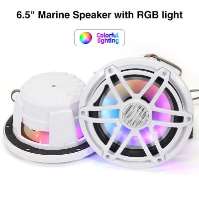 China GRANDnavi 6Inch Marine Speakers For Marine Audio Boat With Injection Cone And Rubber Edge And Waterproof level IPX6 for sale