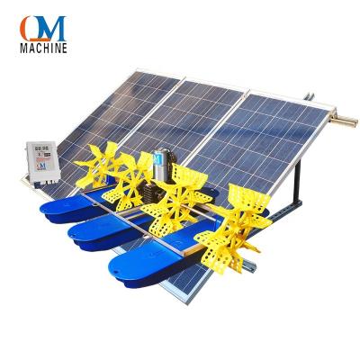 China 500W NEW TYPE SOLAR AERATOR FISH POND PALLET WHEEL AERATOR SHRIMP FARMING OXYGEN PRODUCER POWER SAVING HIGH EFFICIENCY EQUIPMENT SOYC-0.75 for sale