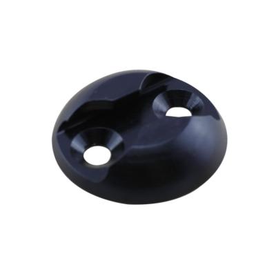 China Black Iron Plate Single Stud Fitting Tracking Fitting for sale