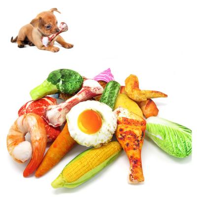 China Viable Wholesale High Quality Interactive Plush Toys Thick Canvas Pet Dog Chew Toys for sale