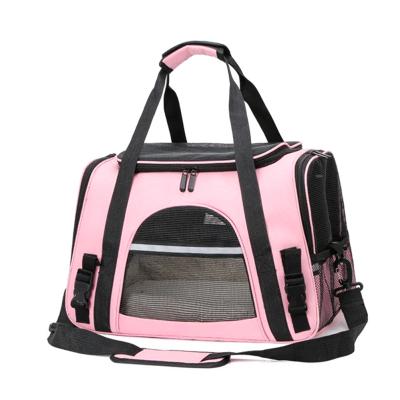 China Free Sample Breathable Pet Travel Carrier Pet Carrier For Dogs Cat Carrier Bag for sale