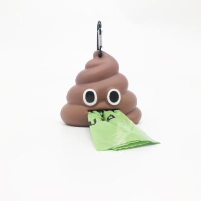 China Viable Custom Factory Dog Poop Bag Dispenser Funny Dog Poop Bags Pet Poop Bag Dispenser for sale