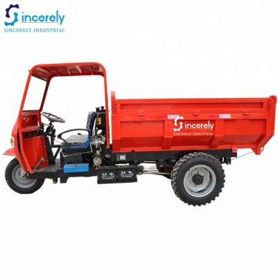 China 2 ton mini cargo tricycle hydraulic construction coal rig with good quality for sale