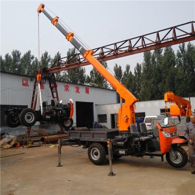 China TRUCK CRANE Shifeng Wuzheng Crane Crane Hydraulic Engineering Three Wheel Crane for sale