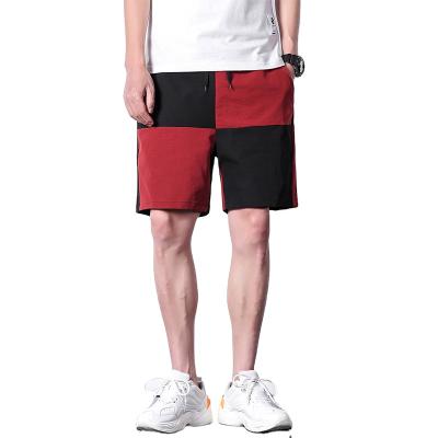 China New Style Top Summer Anti-Wrinkle Selling Short Pants Men's Slim Color Matching Boxers For Men for sale