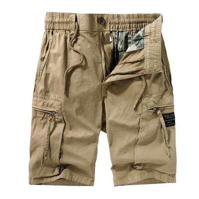 China OEM Logo Soft Comfortable Zipper Cotton Anti-Wrinkle Short Pants Custom Pants Shorts Men for sale