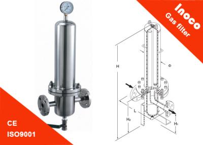 China BOCIN-Brennstoff-Erdgas-Filter-Trennzeichen-/Luft-Reinigung filtert DN15 - DN600 zu verkaufen