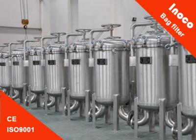 China High Precision Single Bag Filter Housing Stainless Steel Liquid Filtration for sale